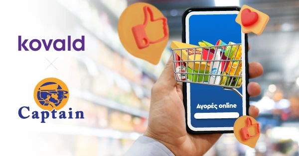 New dynamic cooperation between kovald and Captain Caterers Hellas!