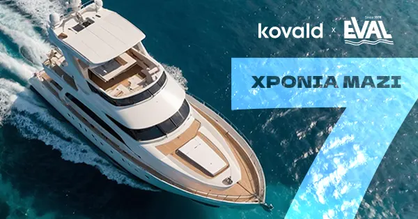 7 Χρόνια Συνεργασίας: Πώς η EVAL και η kovald Εξελίσσουν Σταθερά το Digital Growth
